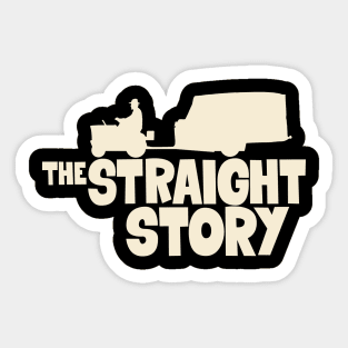 Journey of Reflection - The Straight Story Tribute Sticker